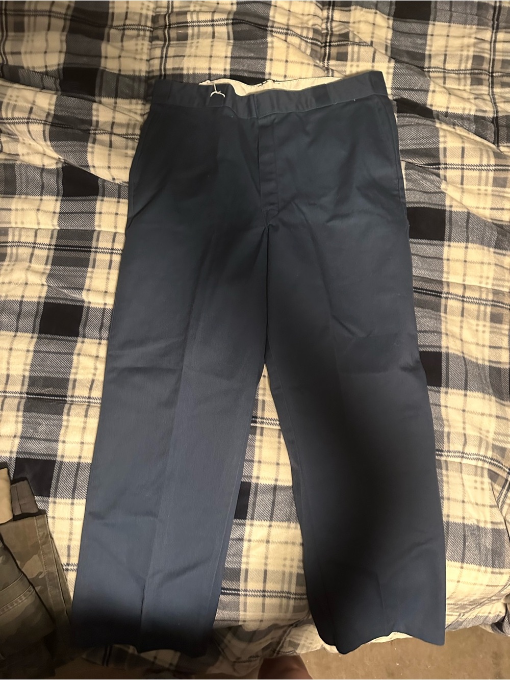 Dickies Men's Navy Work Chinos